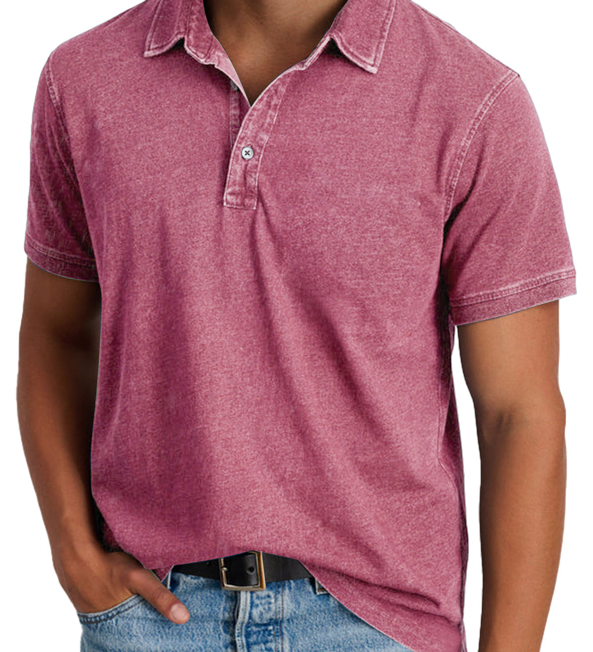 Tomáš – Timeless Men's Polo Shirt with a Clean Cut