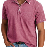 Tomáš – Timeless Men's Polo Shirt with a Clean Cut