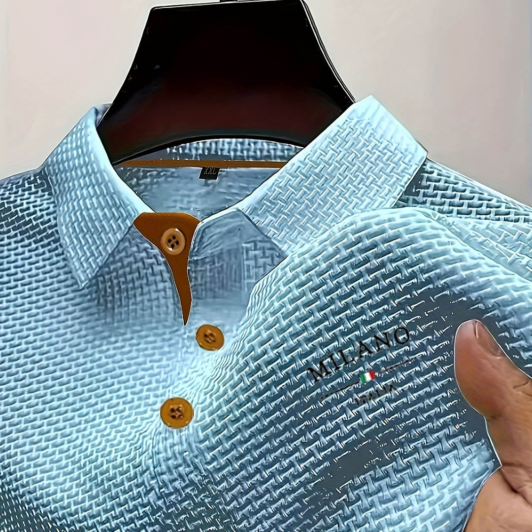 Marek – Italské strukturované polo pro moderní eleganci