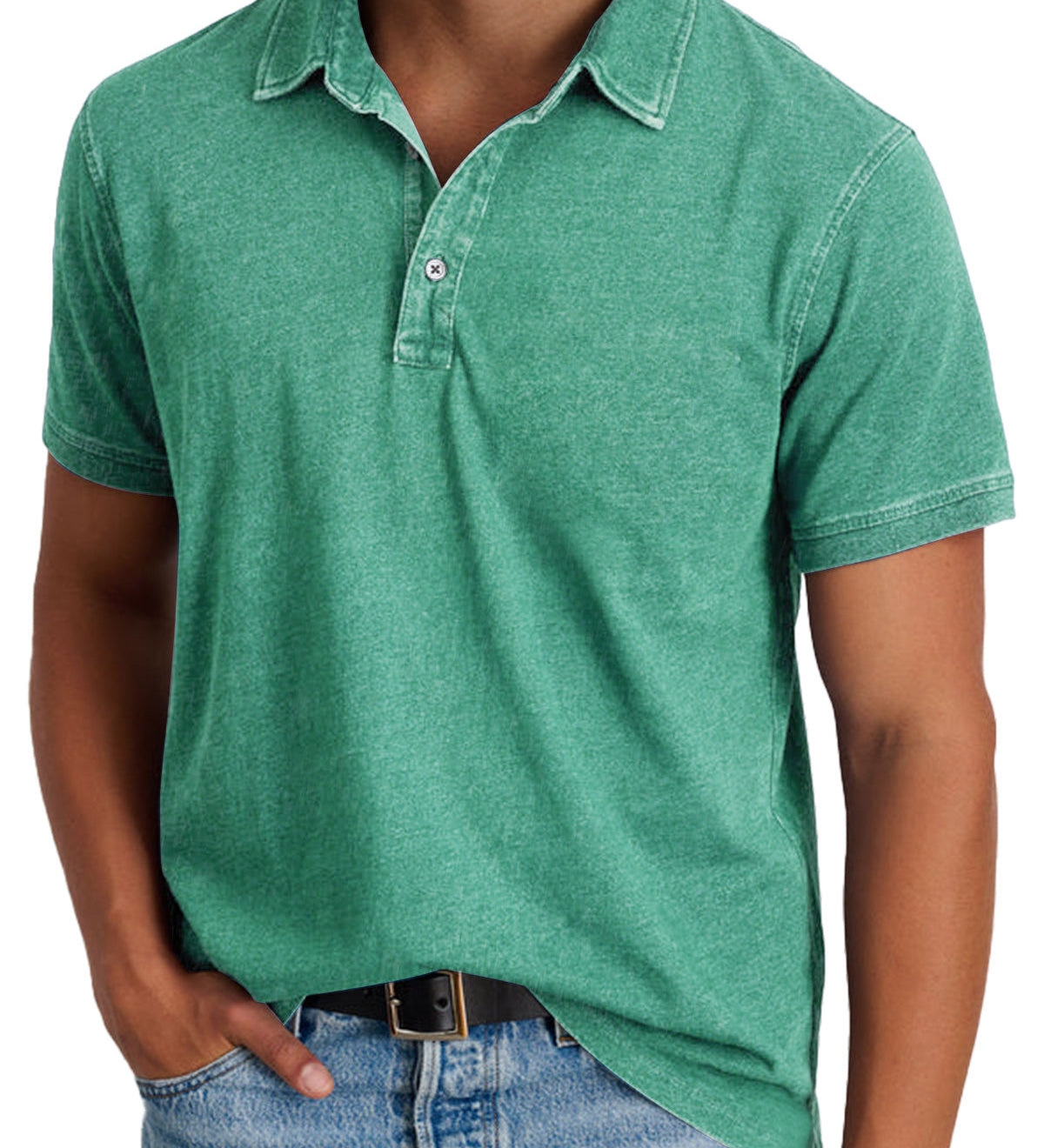 Tomáš – Timeless Men's Polo Shirt with a Clean Cut