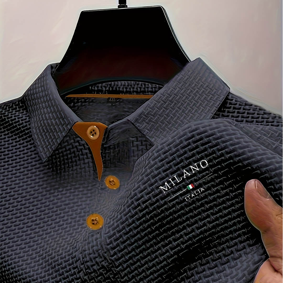 Marek – Italské strukturované polo pro moderní eleganci
