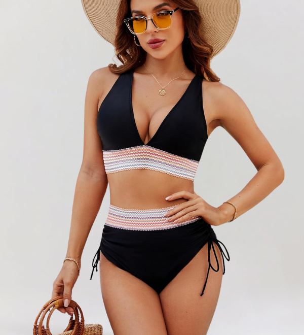 LIDIA - Bikini set s kontrolou bříška a vysokým pasem