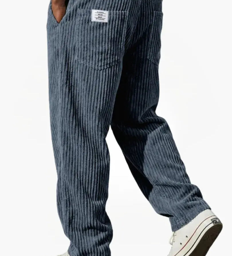 Tomáš – Stylish men's corduroy trousers with a relaxed fit