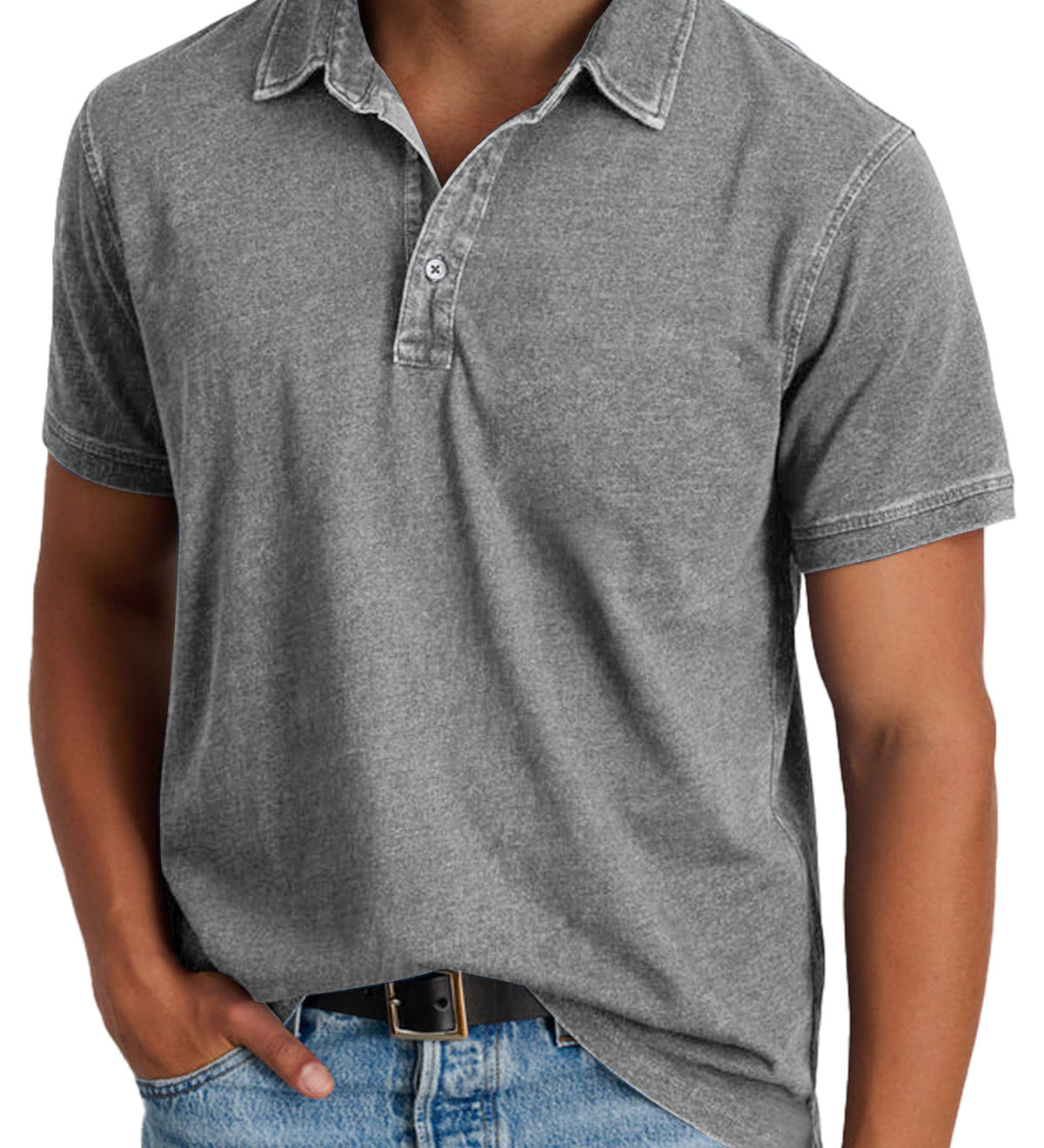 Tomáš – Timeless Men's Polo Shirt with a Clean Cut