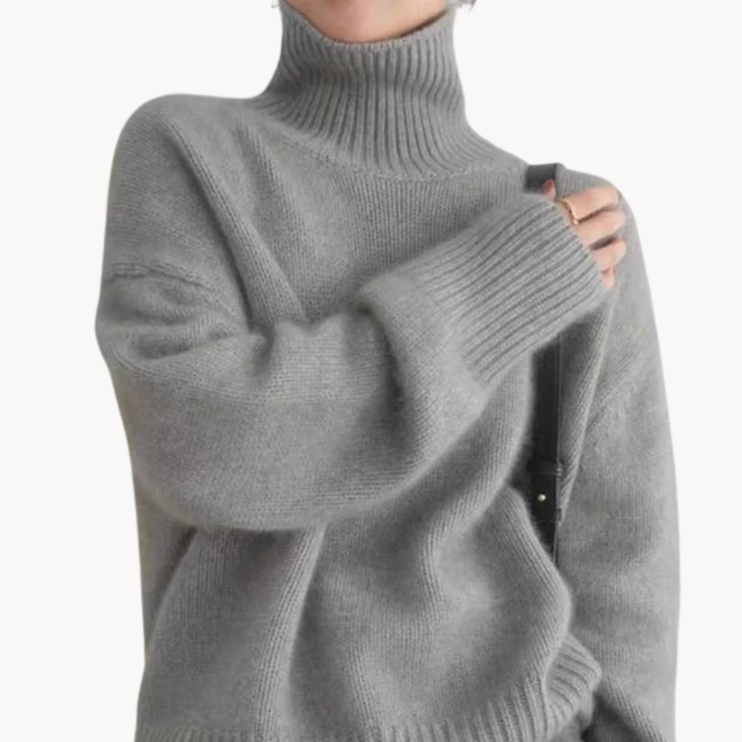 Kristýna | Women's Luxury Loose-Fit Turtleneck