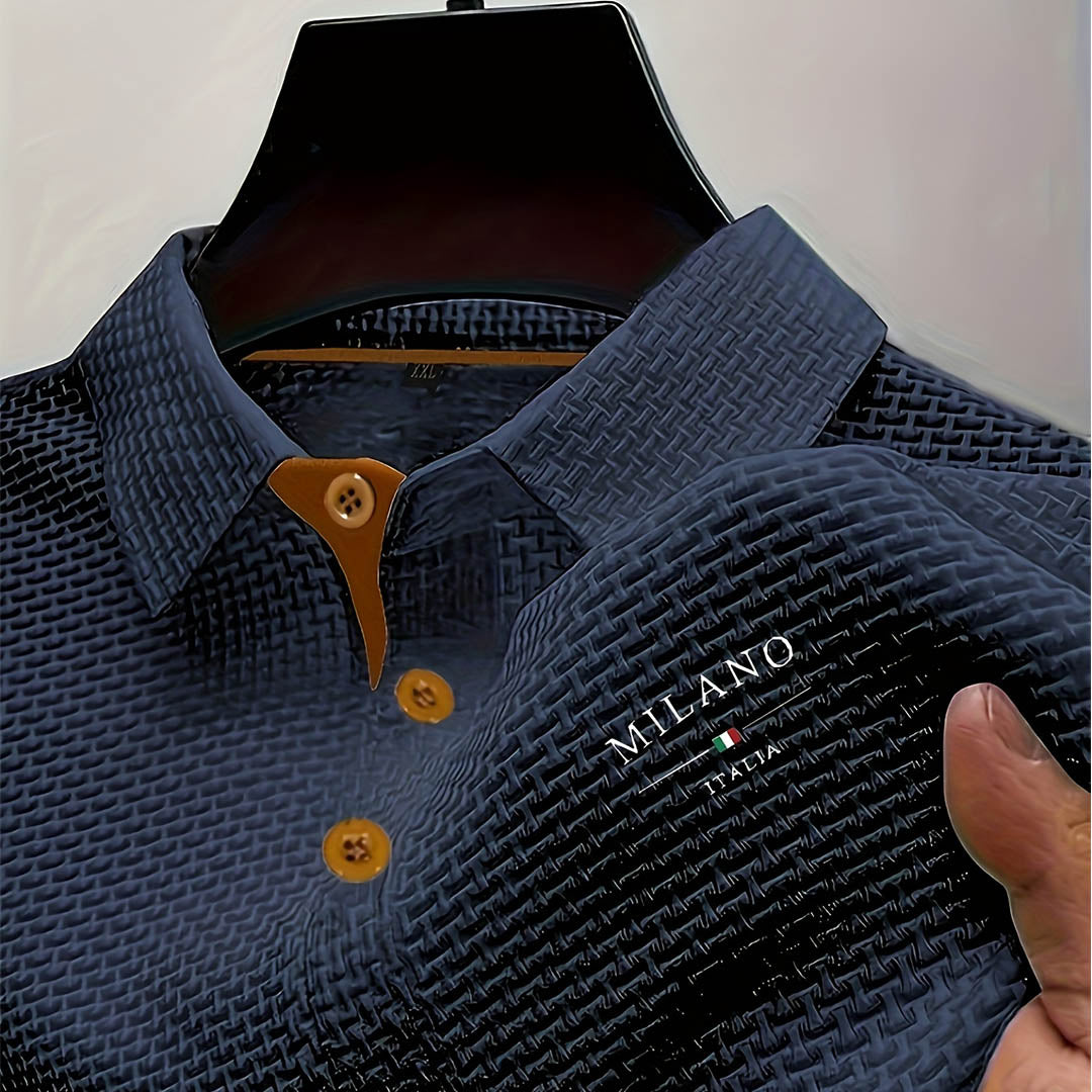 Marek – Italské strukturované polo pro moderní eleganci