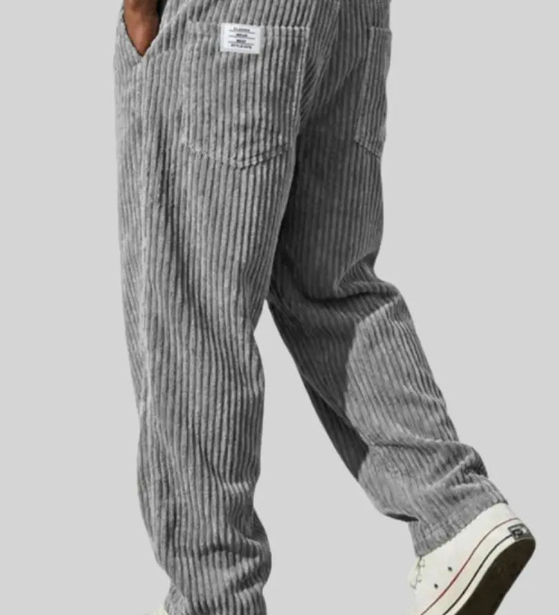 Tomáš – Stylish men's corduroy trousers with a relaxed fit