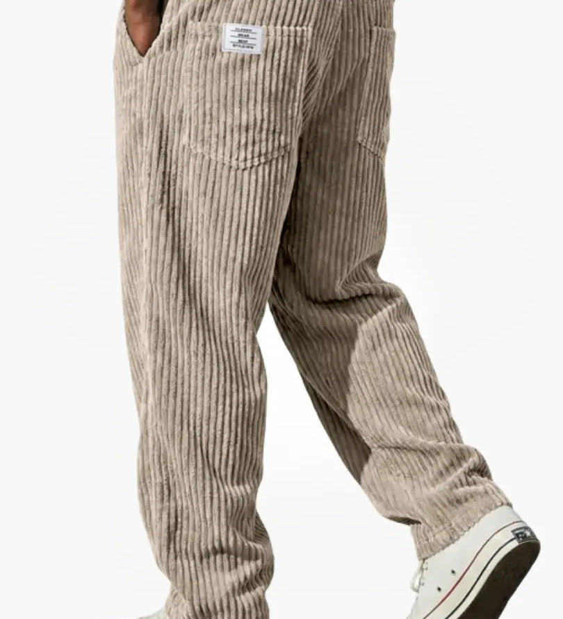Tomáš – Stylish men's corduroy trousers with a relaxed fit