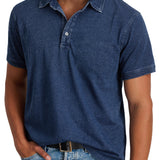 Tomáš – Timeless Men's Polo Shirt with a Clean Cut