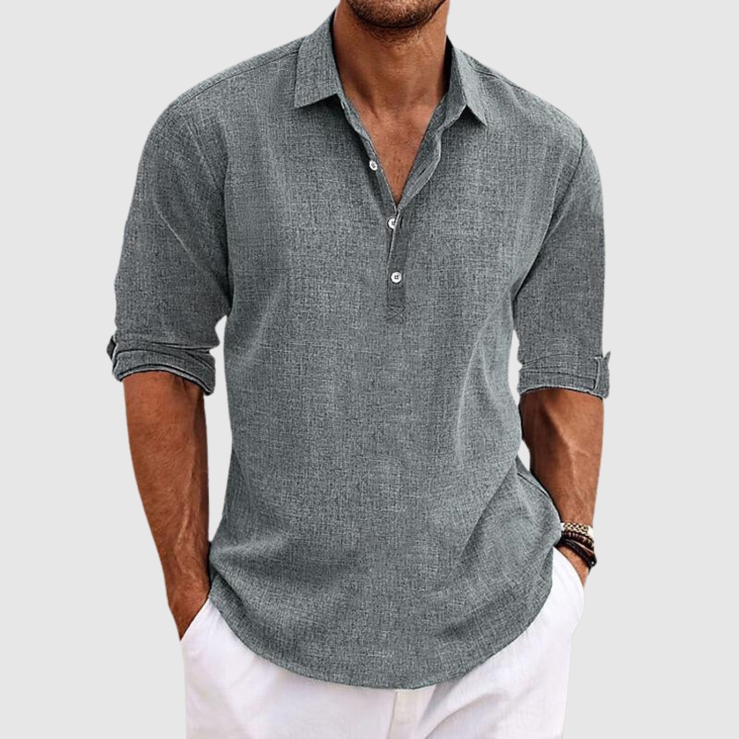 Lukášek – A classic shirt in a casual style