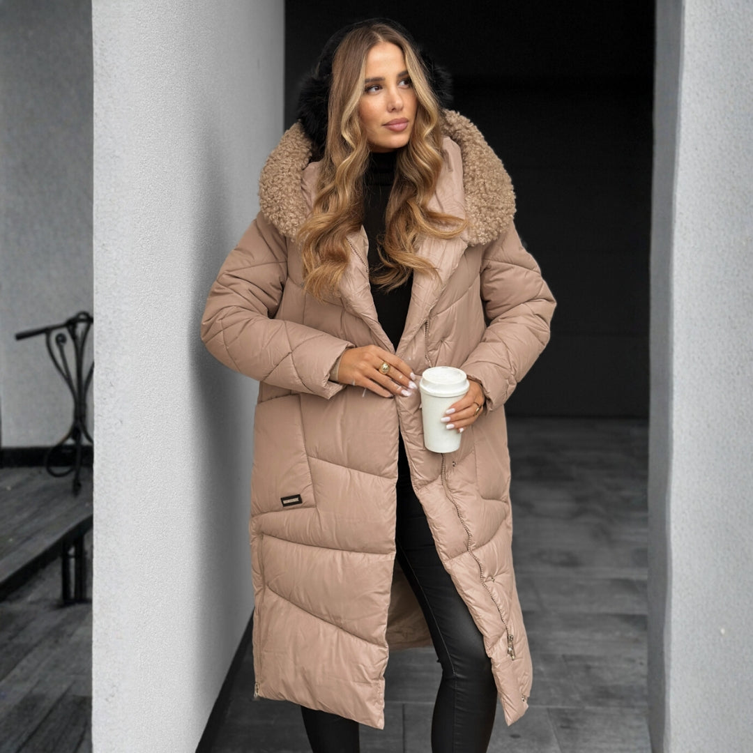Klára | Elegant long winter coat