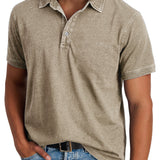 Tomáš – Timeless Men's Polo Shirt with a Clean Cut