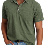 Tomáš – Timeless Men's Polo Shirt with a Clean Cut