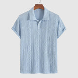 Libuše – Delicate knitted polo with textured design