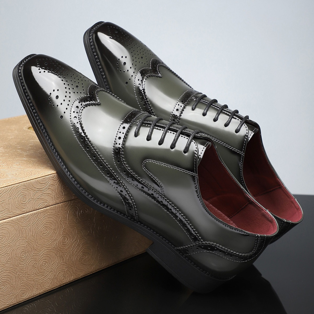 Martin | Pánské elegantní polobotky Oxford Brogue