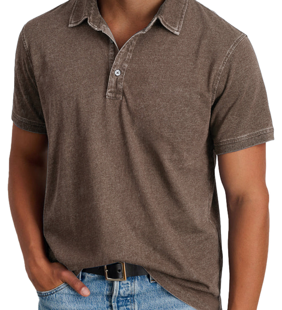 Tomáš – Timeless Men's Polo Shirt with a Clean Cut