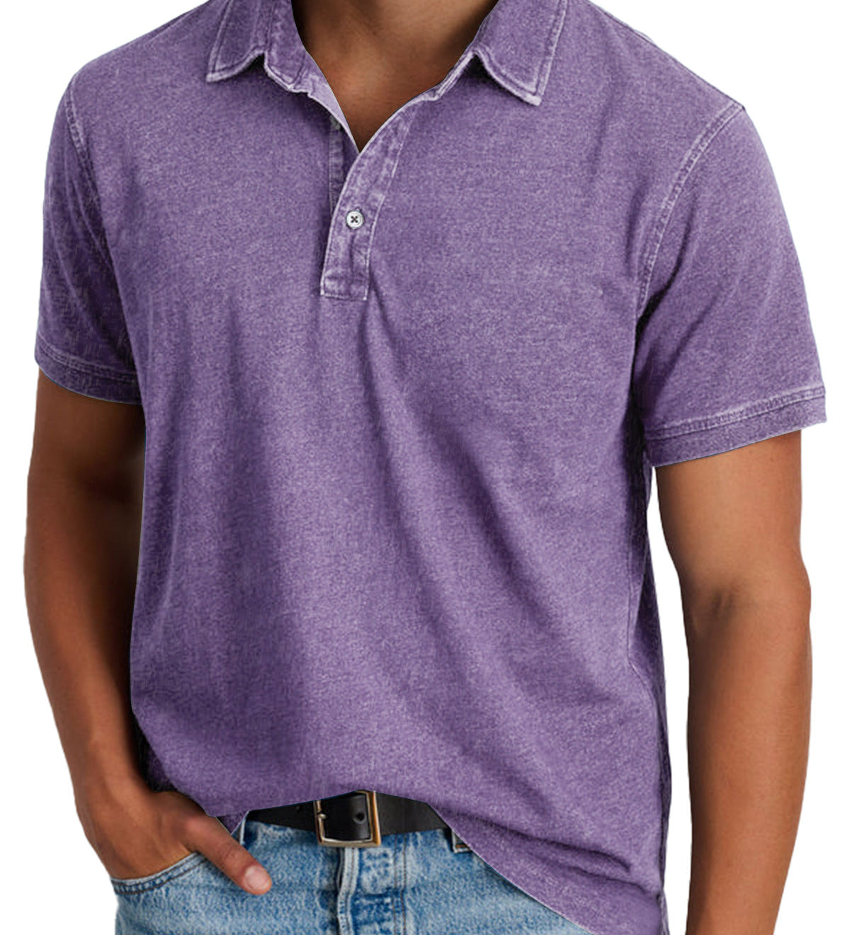Tomáš – Timeless Men's Polo Shirt with a Clean Cut