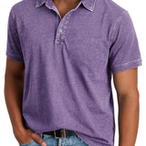 Tomáš – Timeless Men's Polo Shirt with a Clean Cut