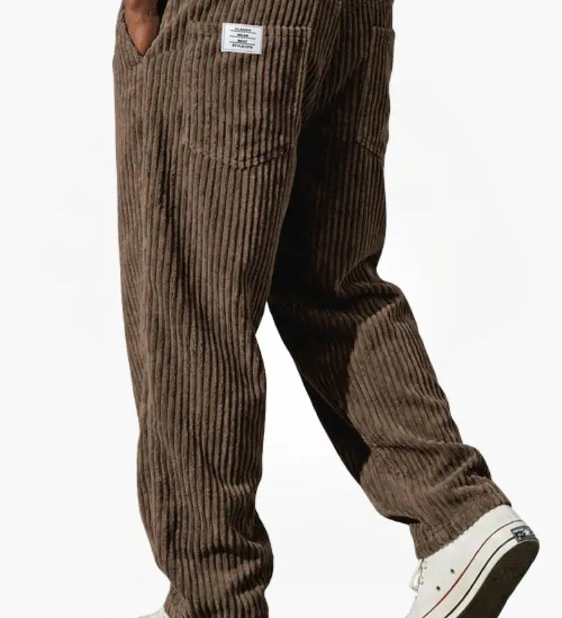 Tomáš – Stylish men's corduroy trousers with a relaxed fit