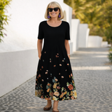 Růžena | Floral Midi Dress