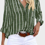 Débora - Hand-made striped shirt
