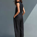 Adéla – Elegantní volný overal s minimalistickým designem
