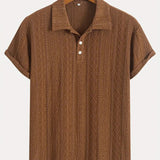 Libuše – Delicate knitted polo with textured design