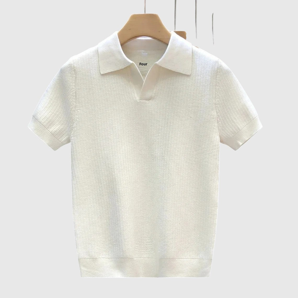 Libuše - Breathable knit polo shirt