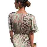 Veronika –  Elegantní zavinovací maxi šaty